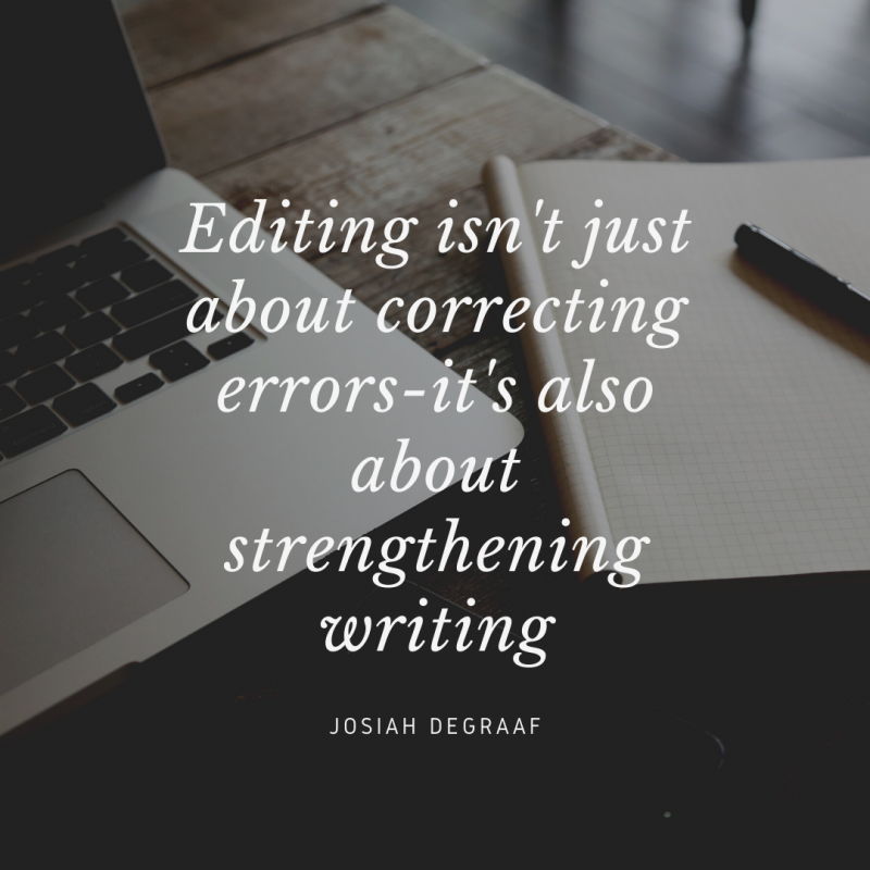 Cutting the Clutter: Tips to Edit Your First Draft