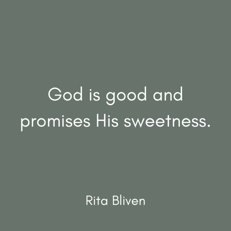Sweet Eternal Nourishment–God’s love is sweeter than honey