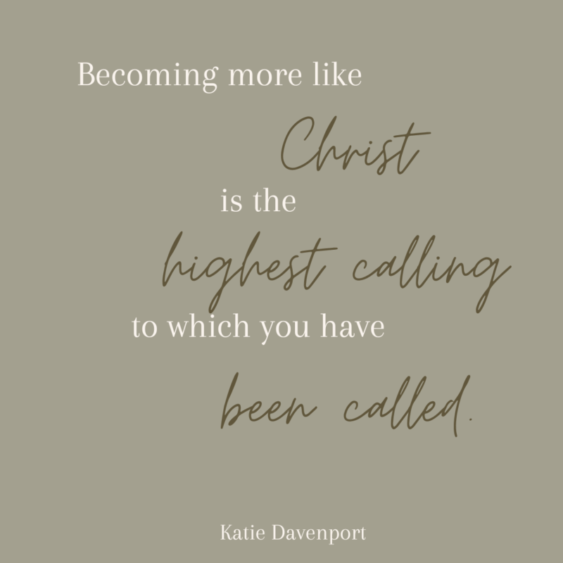 Discerning Your Season-Becoming Like Christ